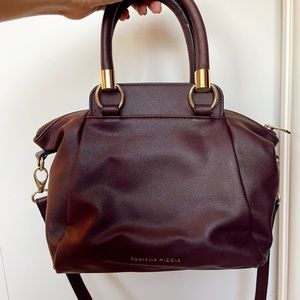 Danielle Nicole Burgundy Bag